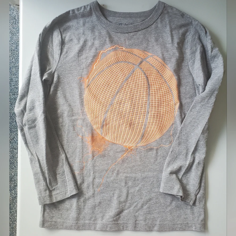 Children's Place set of 3 long sleeve sports themed tees